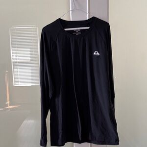RHONE Men's Black Long Sleeve Tee